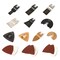 Prime-Line WORKPRO W004574 Oscillating Accessory Kit, Bi-Metal Blades w/Carbide Tips Single Pack W004574 - alternate 1